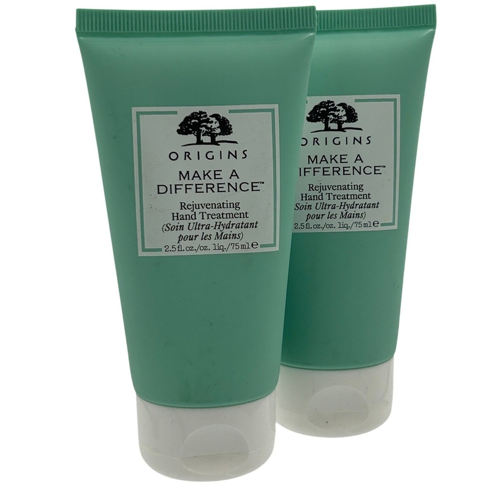 Origins Make A Difference Hand Cream 2.5oz x2 New Moisturizing‎ Treatment